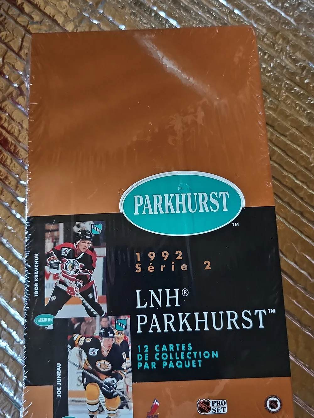 Parkhurst Hockey Card Pack in Brown, Black & Teal